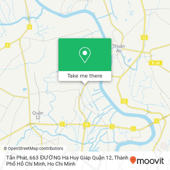 Tấn Phát, 663 ĐƯỜNG Hà Huy Giáp Quận 12, Thành Phố Hồ Chí Minh map