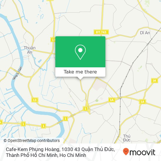 Cafe-Kem Phụng Hoàng, 1030 43 Quận Thủ Đức, Thành Phố Hồ Chí Minh map