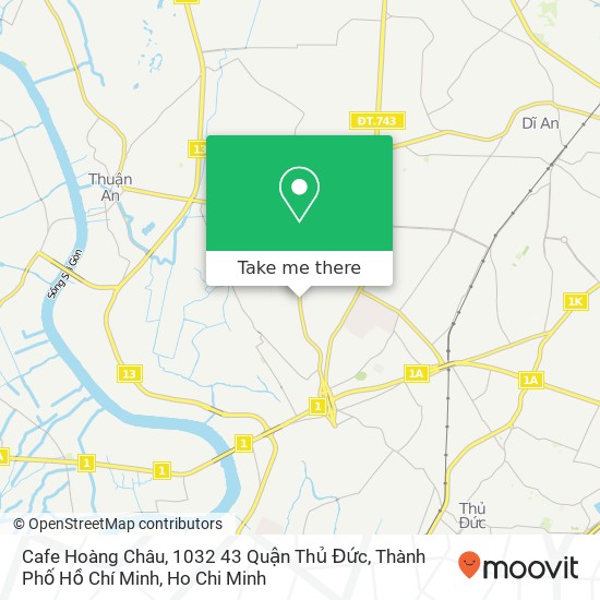 Cafe Hoàng Châu, 1032 43 Quận Thủ Đức, Thành Phố Hồ Chí Minh map