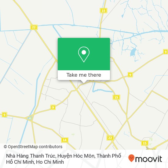 Nhà Hàng Thanh Trúc, Huyện Hóc Môn, Thành Phố Hồ Chí Minh map