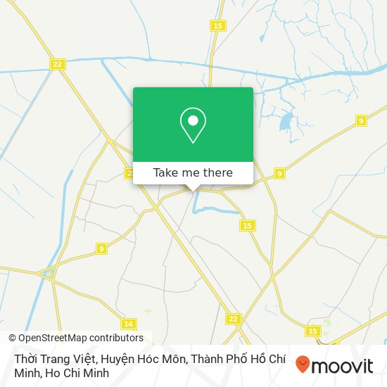 Thời Trang Việt, Huyện Hóc Môn, Thành Phố Hồ Chí Minh map