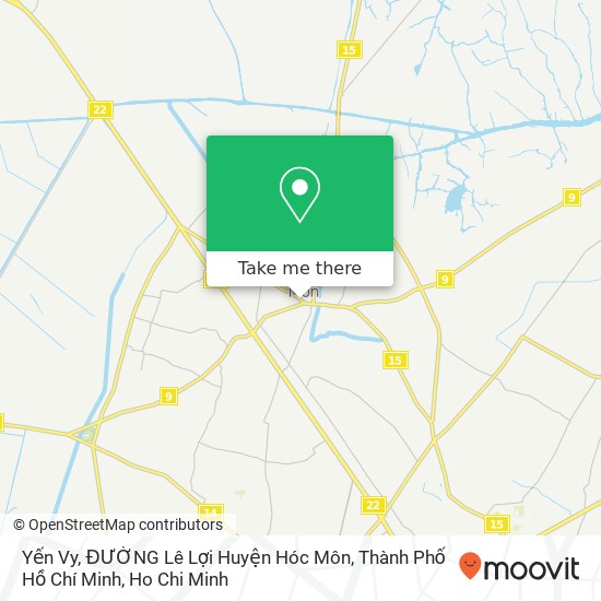 Yến Vy, ĐƯỜNG Lê Lợi Huyện Hóc Môn, Thành Phố Hồ Chí Minh map