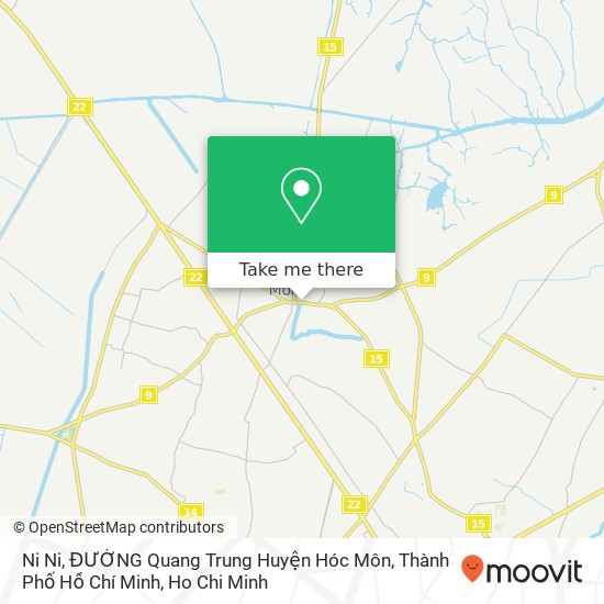 Ni Ni, ĐƯỜNG Quang Trung Huyện Hóc Môn, Thành Phố Hồ Chí Minh map