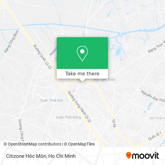 Citizone Hóc Môn map