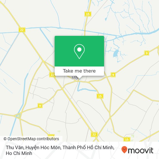 Thu Vân, Huyện Hóc Môn, Thành Phố Hồ Chí Minh map