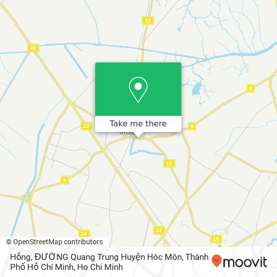 Hồng, ĐƯỜNG Quang Trung Huyện Hóc Môn, Thành Phố Hồ Chí Minh map