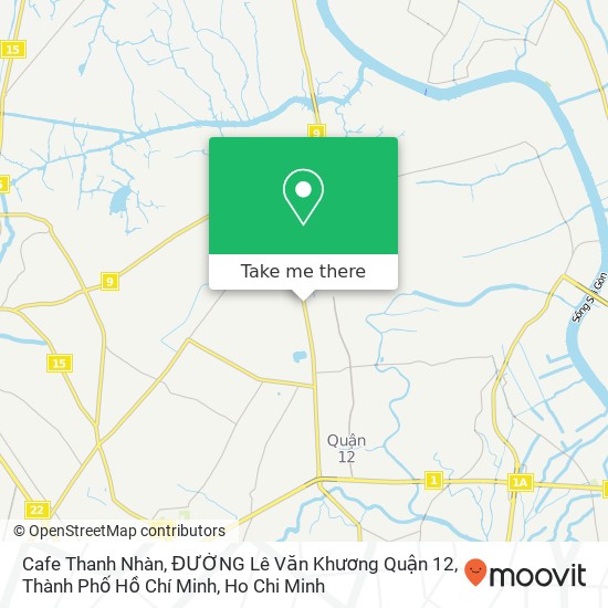 Cafe Thanh Nhàn, ĐƯỜNG Lê Văn Khương Quận 12, Thành Phố Hồ Chí Minh map