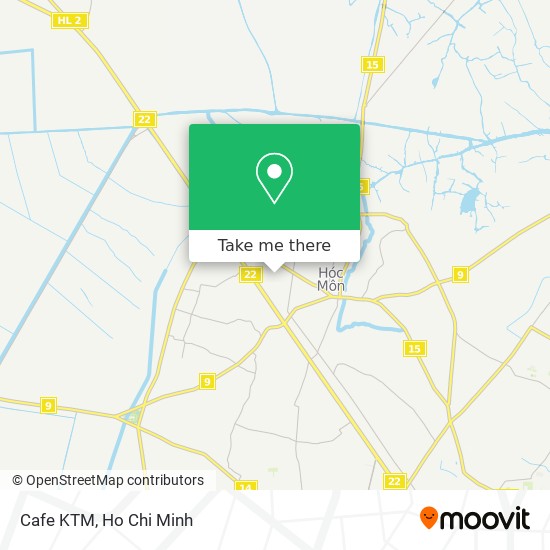 Cafe KTM map