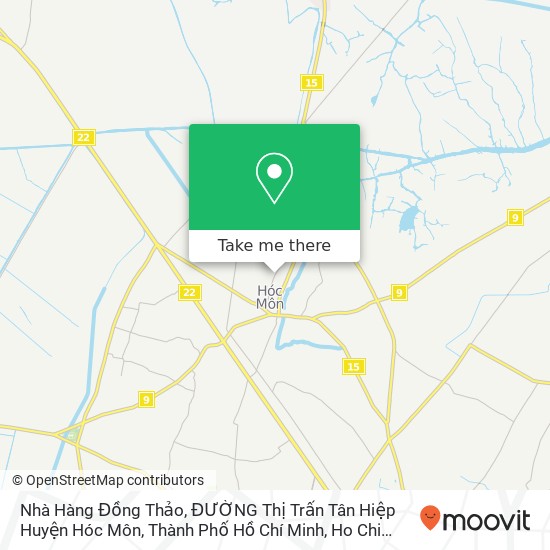 Nhà Hàng Đồng Thảo, ĐƯỜNG Thị Trấn Tân Hiệp Huyện Hóc Môn, Thành Phố Hồ Chí Minh map