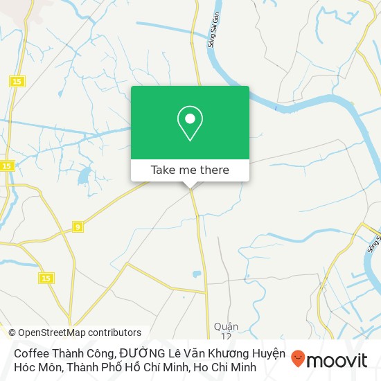 Coffee Thành Công, ĐƯỜNG Lê Văn Khương Huyện Hóc Môn, Thành Phố Hồ Chí Minh map