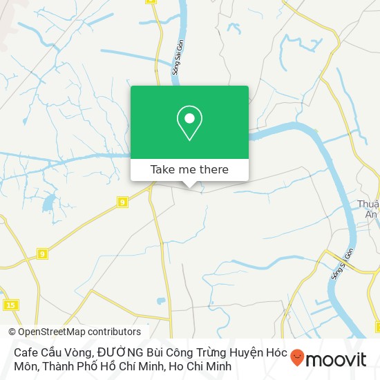 Cafe Cầu Vòng, ĐƯỜNG Bùi Công Trừng Huyện Hóc Môn, Thành Phố Hồ Chí Minh map