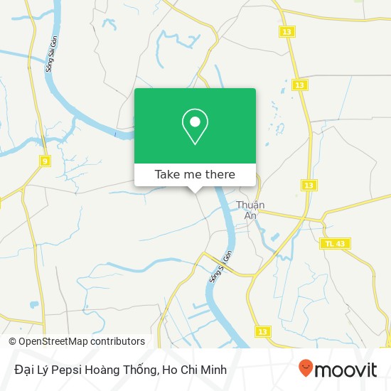 Đại Lý Pepsi Hoàng Thống map