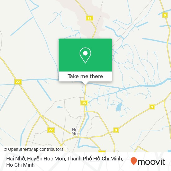 Hai Nhớ, Huyện Hóc Môn, Thành Phố Hồ Chí Minh map