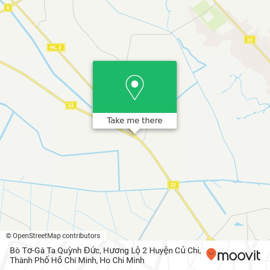 Bò Tơ-Gà Ta Quỳnh Đức, Hương Lộ 2 Huyện Củ Chi, Thành Phố Hồ Chí Minh map