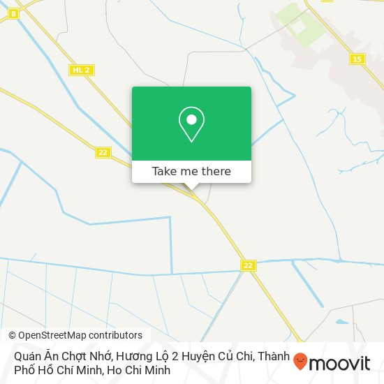 Quán Ăn Chợt Nhớ, Hương Lộ 2 Huyện Củ Chi, Thành Phố Hồ Chí Minh map