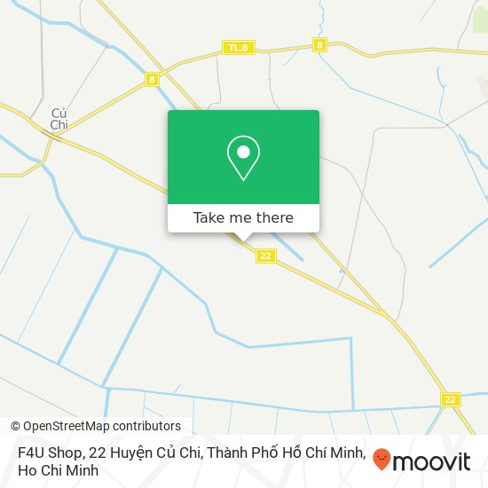 F4U Shop, 22 Huyện Củ Chi, Thành Phố Hồ Chí Minh map