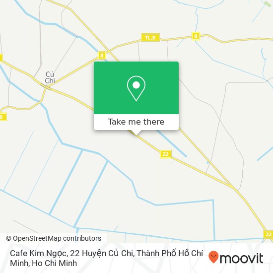 Cafe Kim Ngọc, 22 Huyện Củ Chi, Thành Phố Hồ Chí Minh map