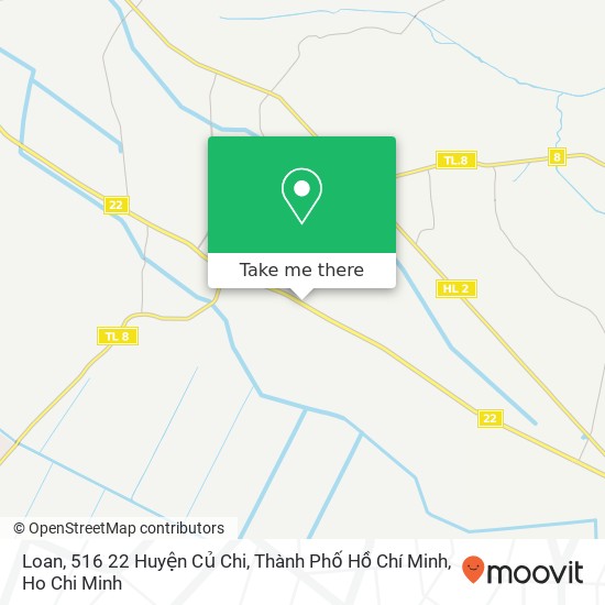 Loan, 516 22 Huyện Củ Chi, Thành Phố Hồ Chí Minh map