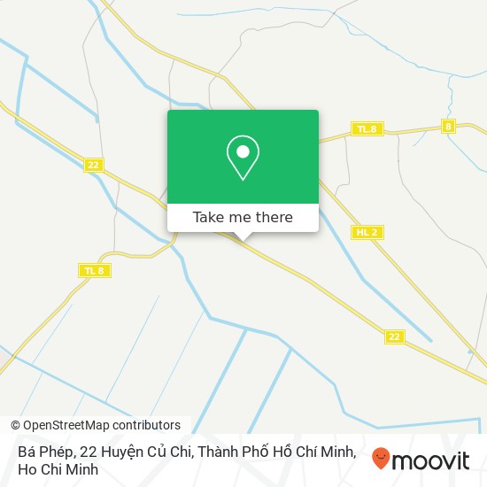 Bá Phép, 22 Huyện Củ Chi, Thành Phố Hồ Chí Minh map