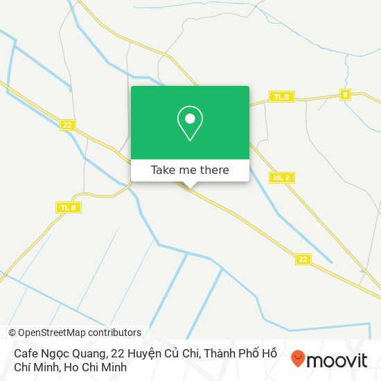 Cafe Ngọc Quang, 22 Huyện Củ Chi, Thành Phố Hồ Chí Minh map