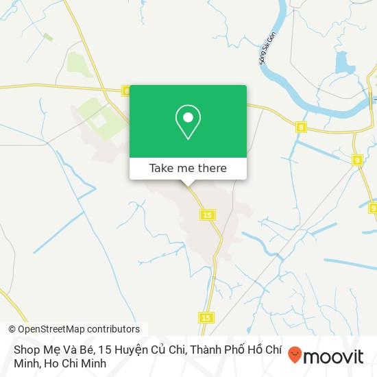 Shop Mẹ Và Bé, 15 Huyện Củ Chi, Thành Phố Hồ Chí Minh map