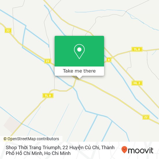Shop Thời Trang Triumph, 22 Huyện Củ Chi, Thành Phố Hồ Chí Minh map