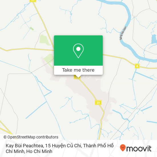 Kay Bùi Peachtea, 15 Huyện Củ Chi, Thành Phố Hồ Chí Minh map