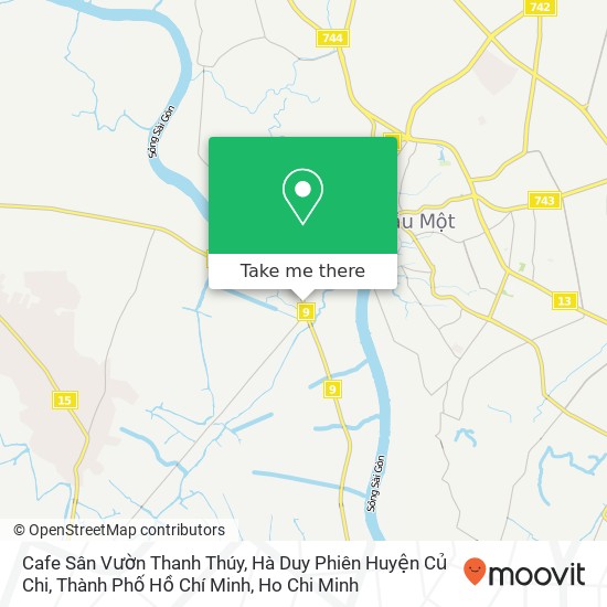 Cafe Sân Vườn Thanh Thúy, Hà Duy Phiên Huyện Củ Chi, Thành Phố Hồ Chí Minh map