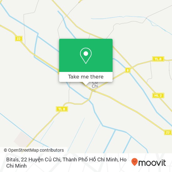 Bita's, 22 Huyện Củ Chi, Thành Phố Hồ Chí Minh map