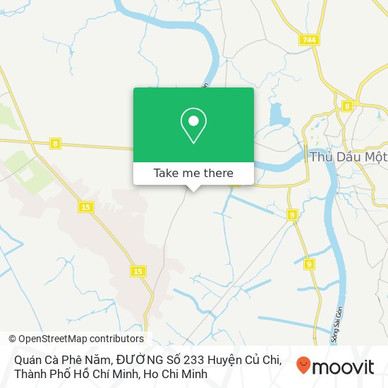 Quán Cà Phê Năm, ĐƯỜNG Số 233 Huyện Củ Chi, Thành Phố Hồ Chí Minh map