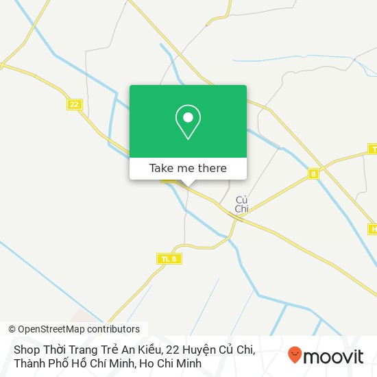 Shop Thời Trang Trẻ An Kiều, 22 Huyện Củ Chi, Thành Phố Hồ Chí Minh map