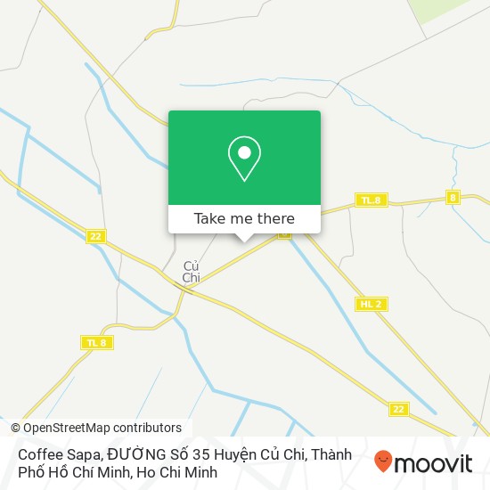 Coffee Sapa, ĐƯỜNG Số 35 Huyện Củ Chi, Thành Phố Hồ Chí Minh map