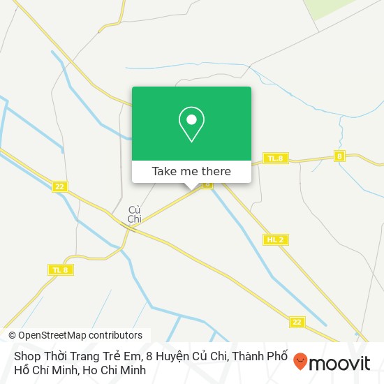 Shop Thời Trang Trẻ Em, 8 Huyện Củ Chi, Thành Phố Hồ Chí Minh map