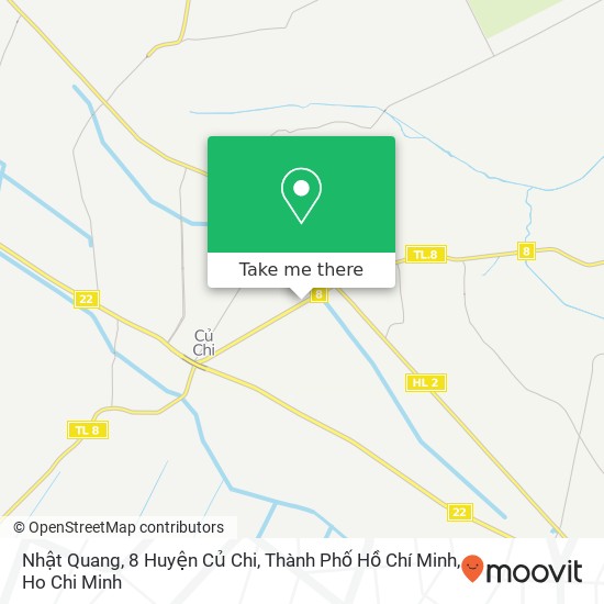 Nhật Quang, 8 Huyện Củ Chi, Thành Phố Hồ Chí Minh map