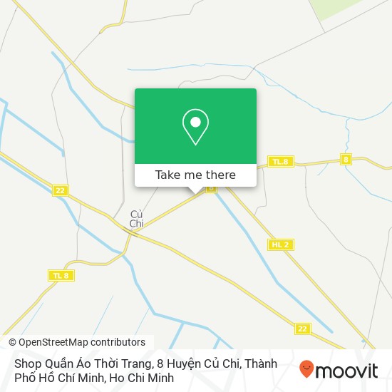 Shop Quần Áo Thời Trang, 8 Huyện Củ Chi, Thành Phố Hồ Chí Minh map