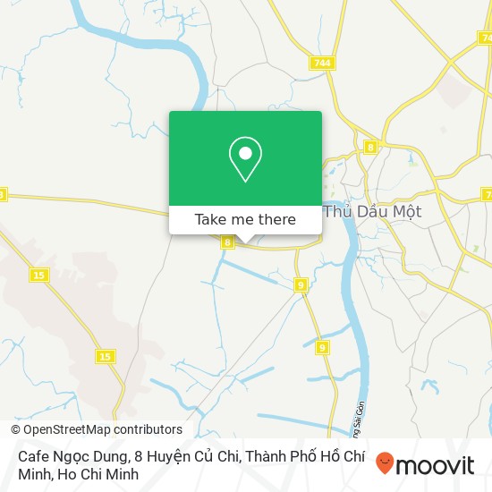 Cafe Ngọc Dung, 8 Huyện Củ Chi, Thành Phố Hồ Chí Minh map