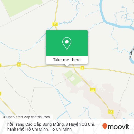 Thời Trang Cao Cấp Song Mừng, 8 Huyện Củ Chi, Thành Phố Hồ Chí Minh map