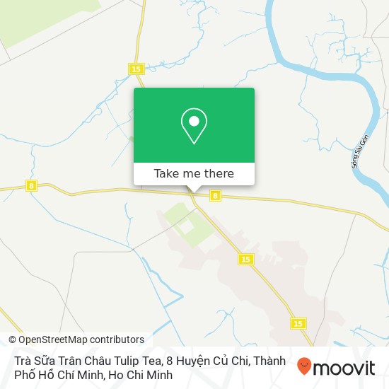 Trà Sữa Trân Châu Tulip Tea, 8 Huyện Củ Chi, Thành Phố Hồ Chí Minh map
