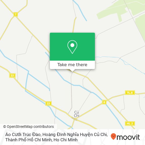 Áo Cưới Trúc Đào, Hoàng Đình Nghĩa Huyện Củ Chi, Thành Phố Hồ Chí Minh map