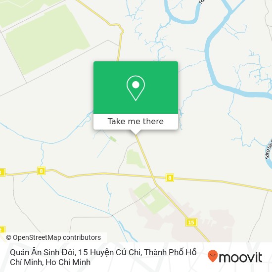 Quán Ăn Sinh Đôi, 15 Huyện Củ Chi, Thành Phố Hồ Chí Minh map