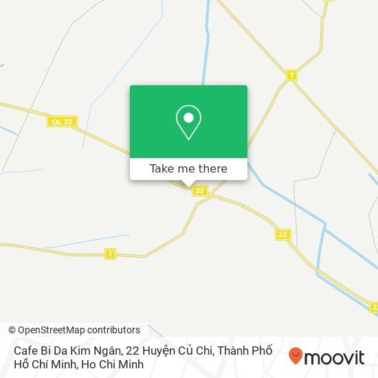 Cafe Bi Da Kim Ngân, 22 Huyện Củ Chi, Thành Phố Hồ Chí Minh map