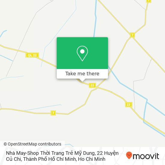 Nhà May-Shop Thời Trang Trẻ Mỹ Dung, 22 Huyện Củ Chi, Thành Phố Hồ Chí Minh map