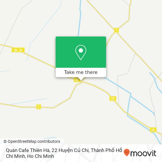 Quán Cafe Thiên Hà, 22 Huyện Củ Chi, Thành Phố Hồ Chí Minh map