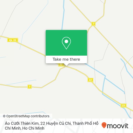 Áo Cưới Thiên Kim, 22 Huyện Củ Chi, Thành Phố Hồ Chí Minh map