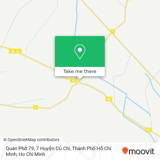 Quán Phở 79, 7 Huyện Củ Chi, Thành Phố Hồ Chí Minh map