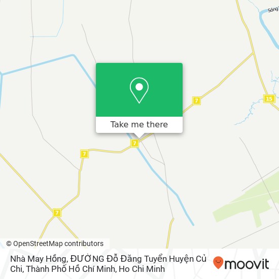 Nhà May Hồng, ĐƯỜNG Đỗ Đăng Tuyển Huyện Củ Chi, Thành Phố Hồ Chí Minh map