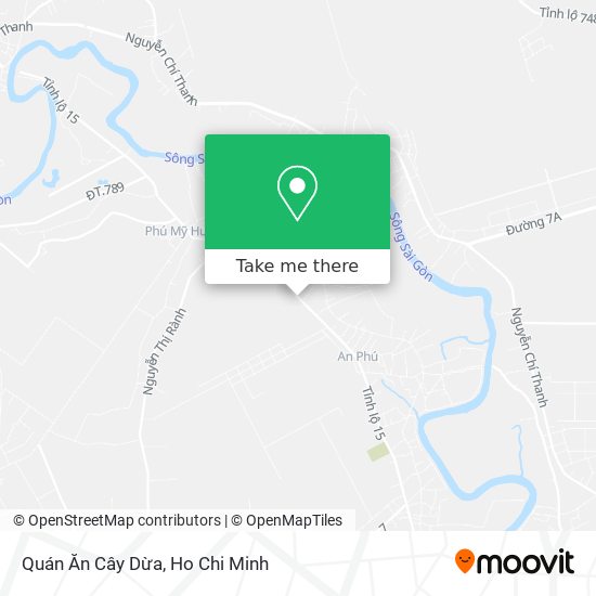 Quán Ăn Cây Dừa map