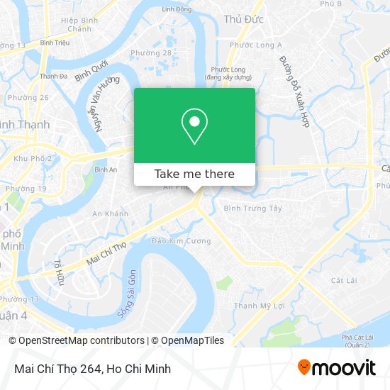 Mai Chí Thọ 264 map
