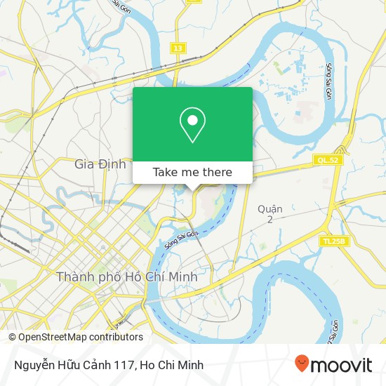 Nguyễn Hữu Cảnh 117 map
