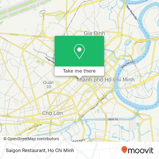 Saigon Restaurant map